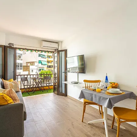 Cristianos - Vista Marina - As De Casas Lägenhet *